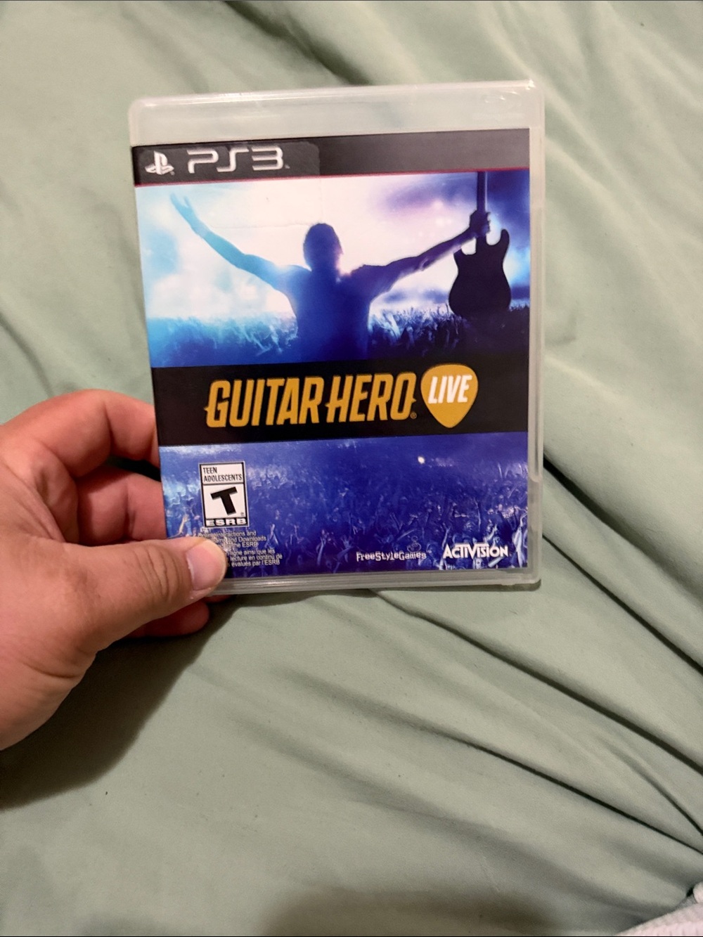 Guitar Hero Live PS3 Game - - Blue Cover